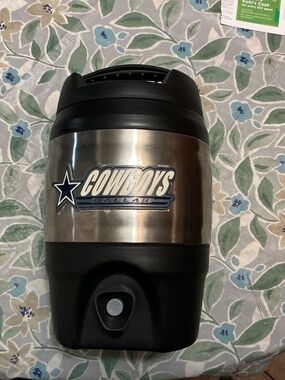 A cowboys 128 ounce Stainless thermos works as it should.